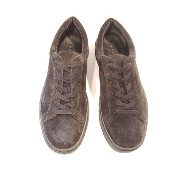 Vince. Womens sneakers black suede 8 - Picture 7 of 8